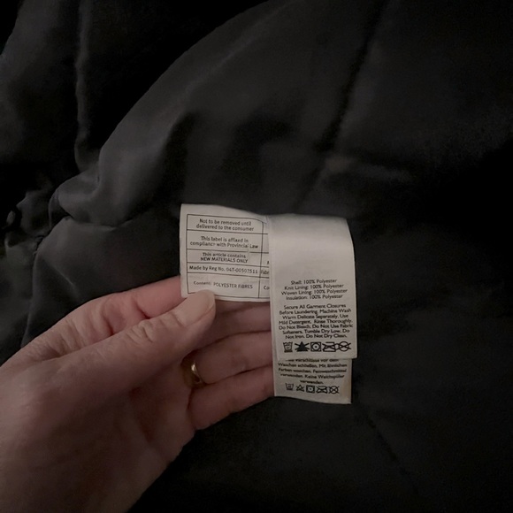 Eddie Bauer Men’s L Navy Blue Winter Jacket - Picture 9 of 9